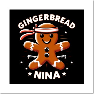 Gingerbread Ninja Posters and Art